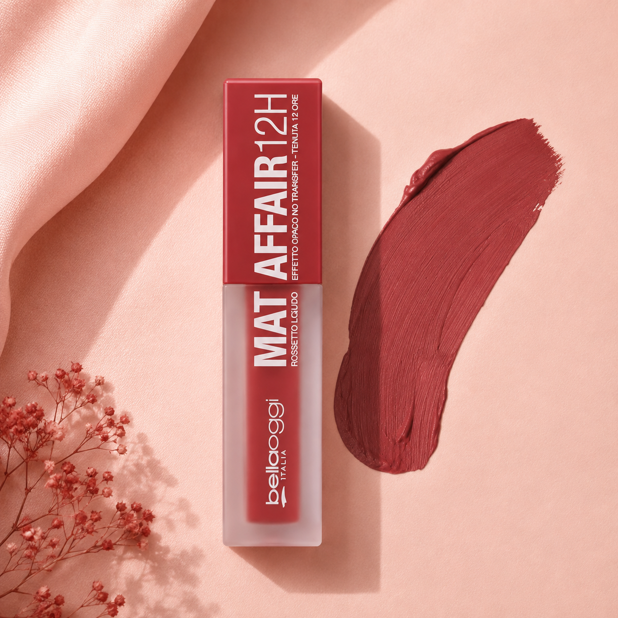 BELLAOGGI MAT AFFAIR 12H - Rossetto Effetto Opaco No Transfer 4,4ml