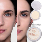 ASTRA MAKE UP DE-FOCUS - Cipria Compatta Levigante/Correttiva
