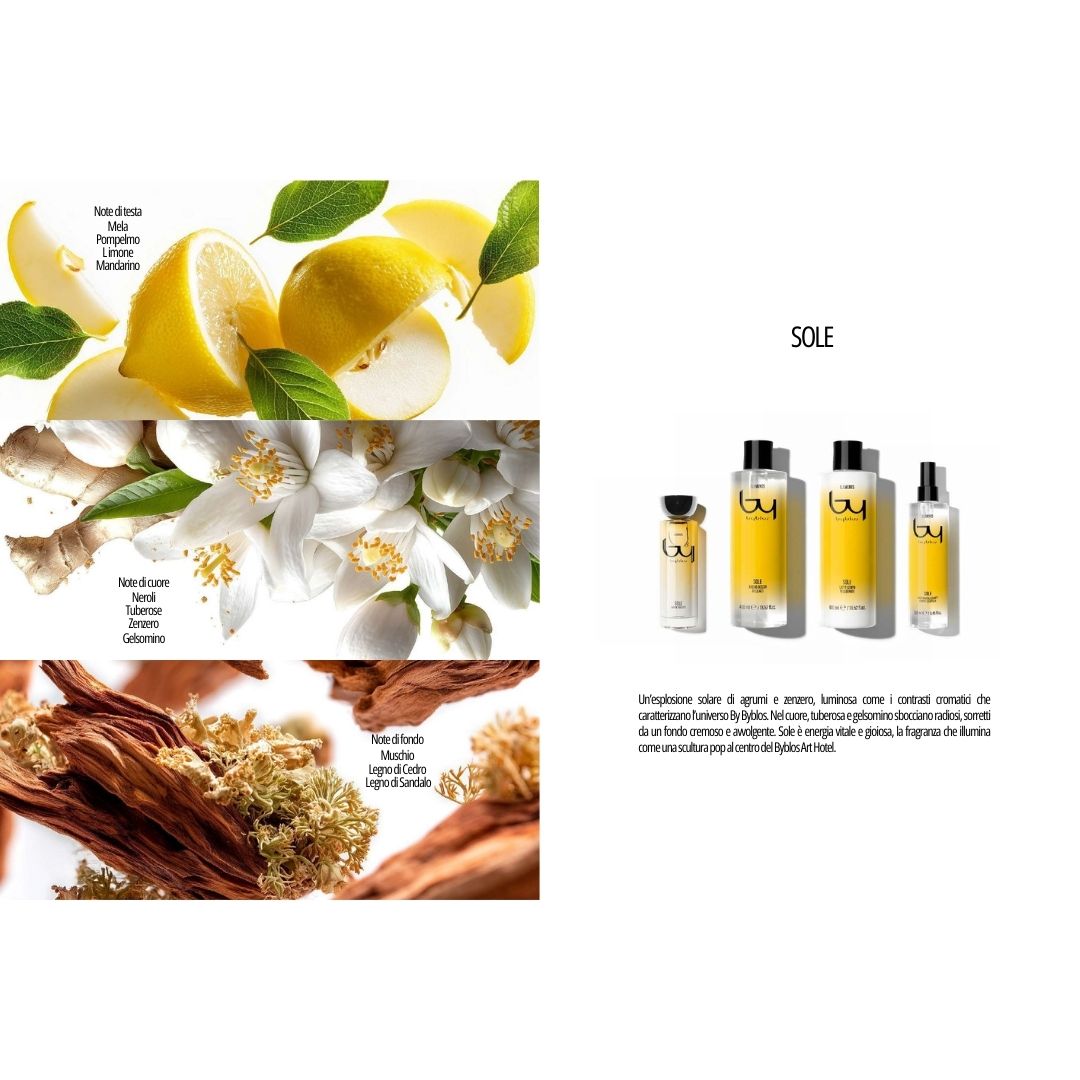 BY BYBLOS ELEMENTS SOLE – Bagno Doccia Delicato Profumato 400ml