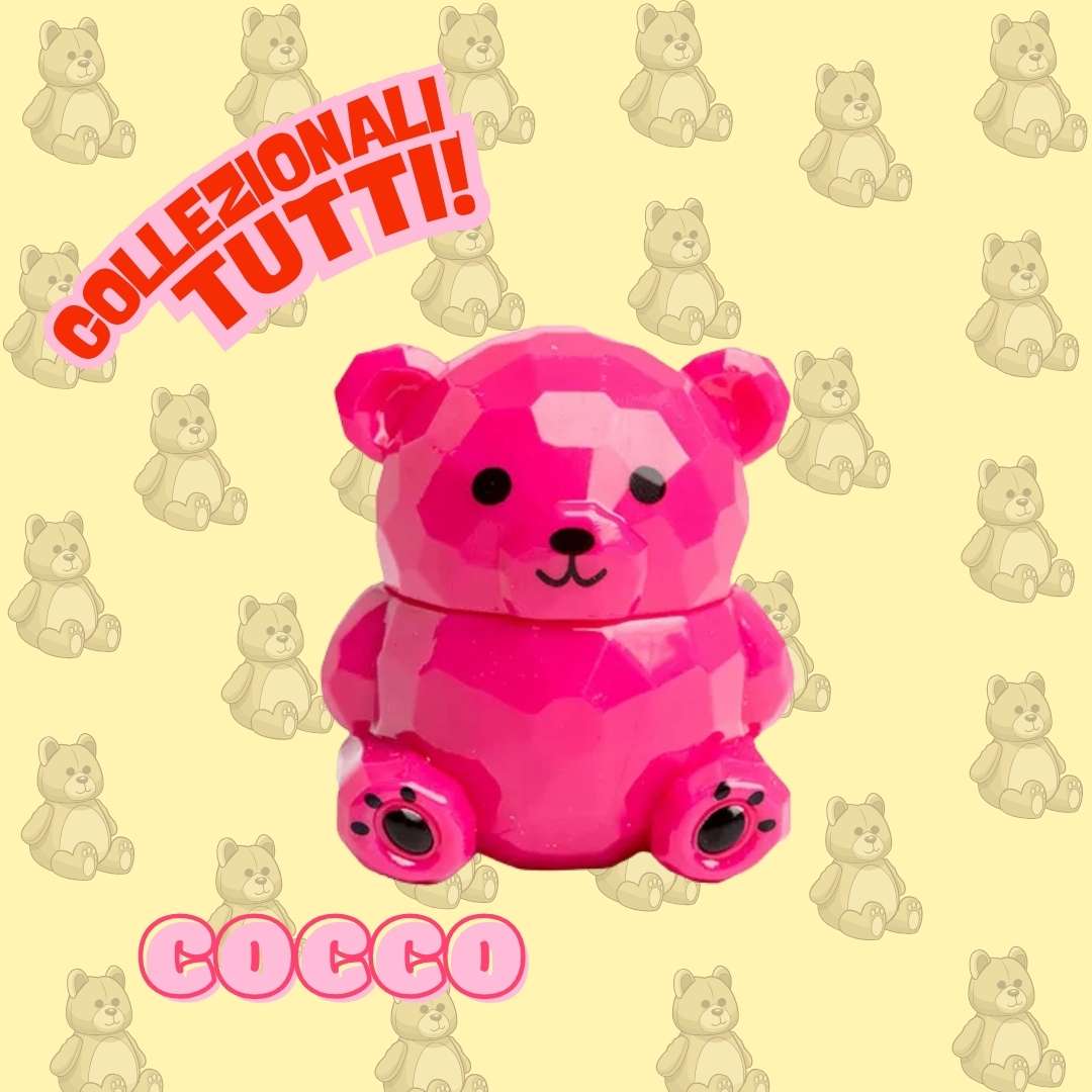 TEDDY BEAR LIP BALM - Balsamo Labbra Orsetti
