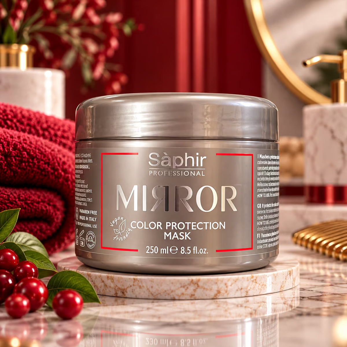 SÁPHIR PROFESSIONAL MIRROR COLOR PROTECTION MASK - Maschera Protezione Colore 250 ml e 1000 ml