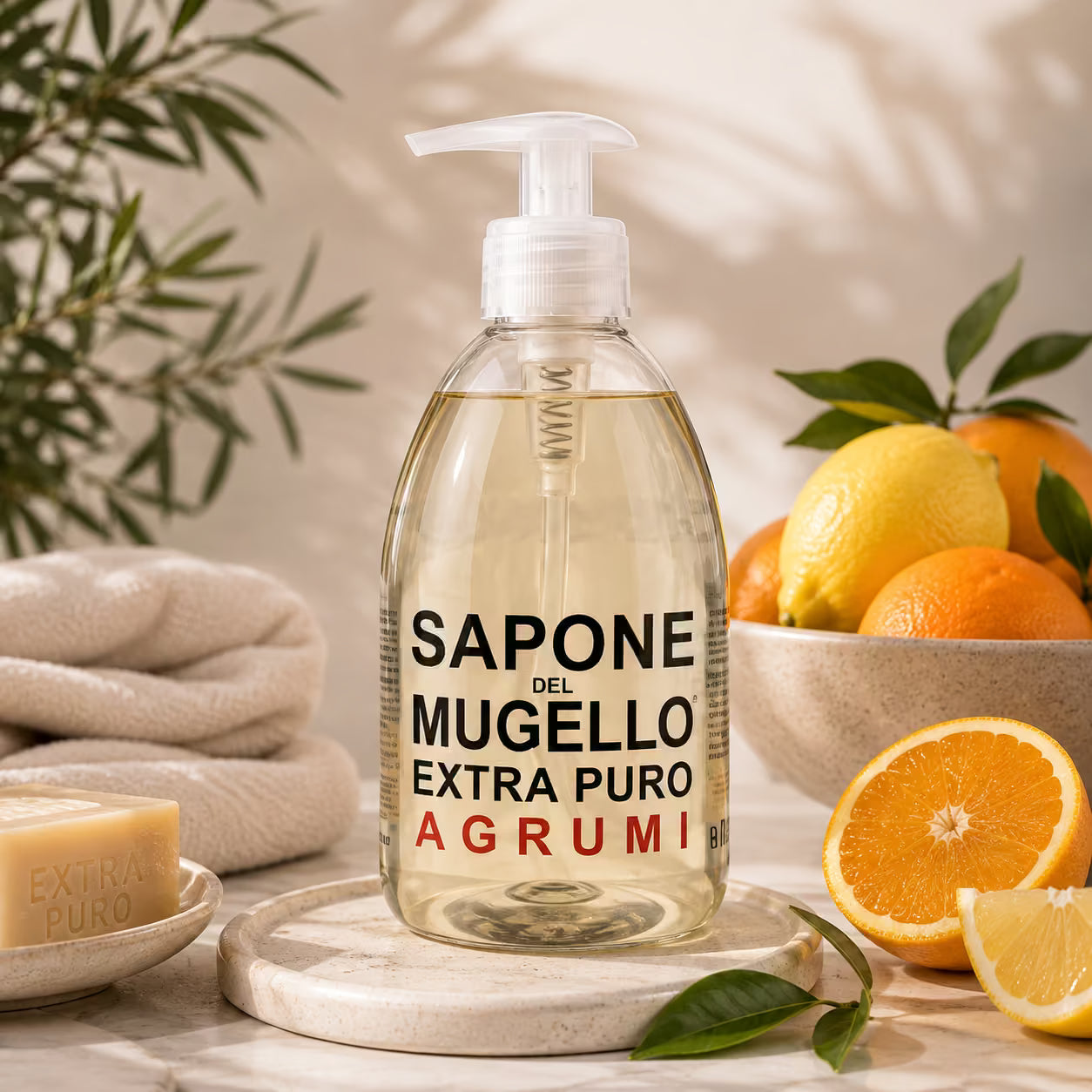 SAPONE DEL MUGELLO EXTRA PURO SAPONE LIQUIDO AGRUMI 500ml