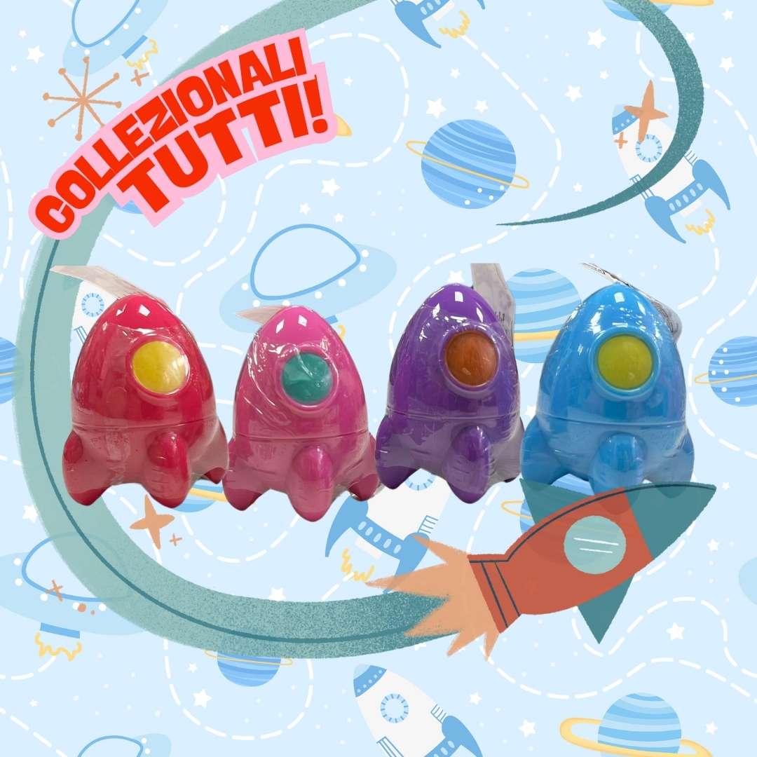 SPACE LIP BALM - Balsamo Labbra Razzo Spaziale