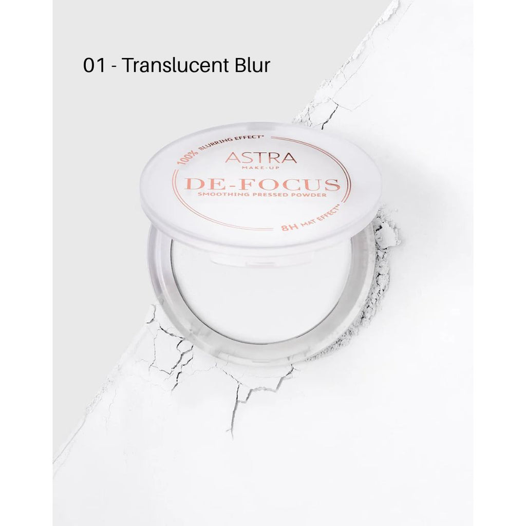 ASTRA MAKE UP DE-FOCUS - Cipria Compatta Levigante/Correttiva