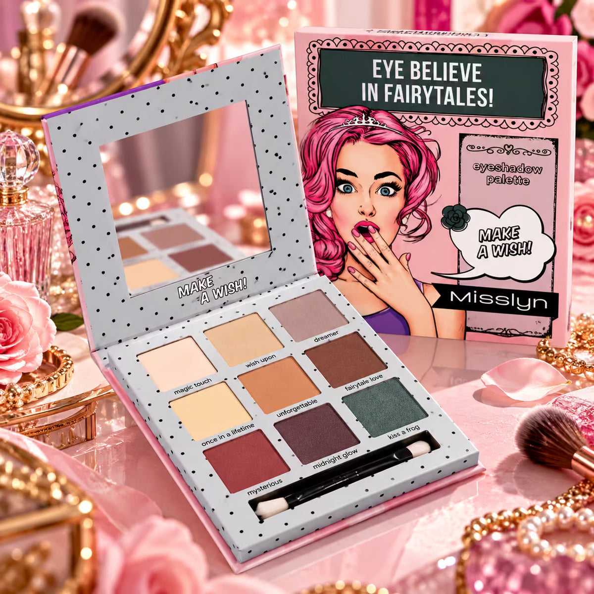 MISSLYN EYE BELIEVE IN FAIRYTALES! Eyeshadow Palette – N. 1 Make A Wish