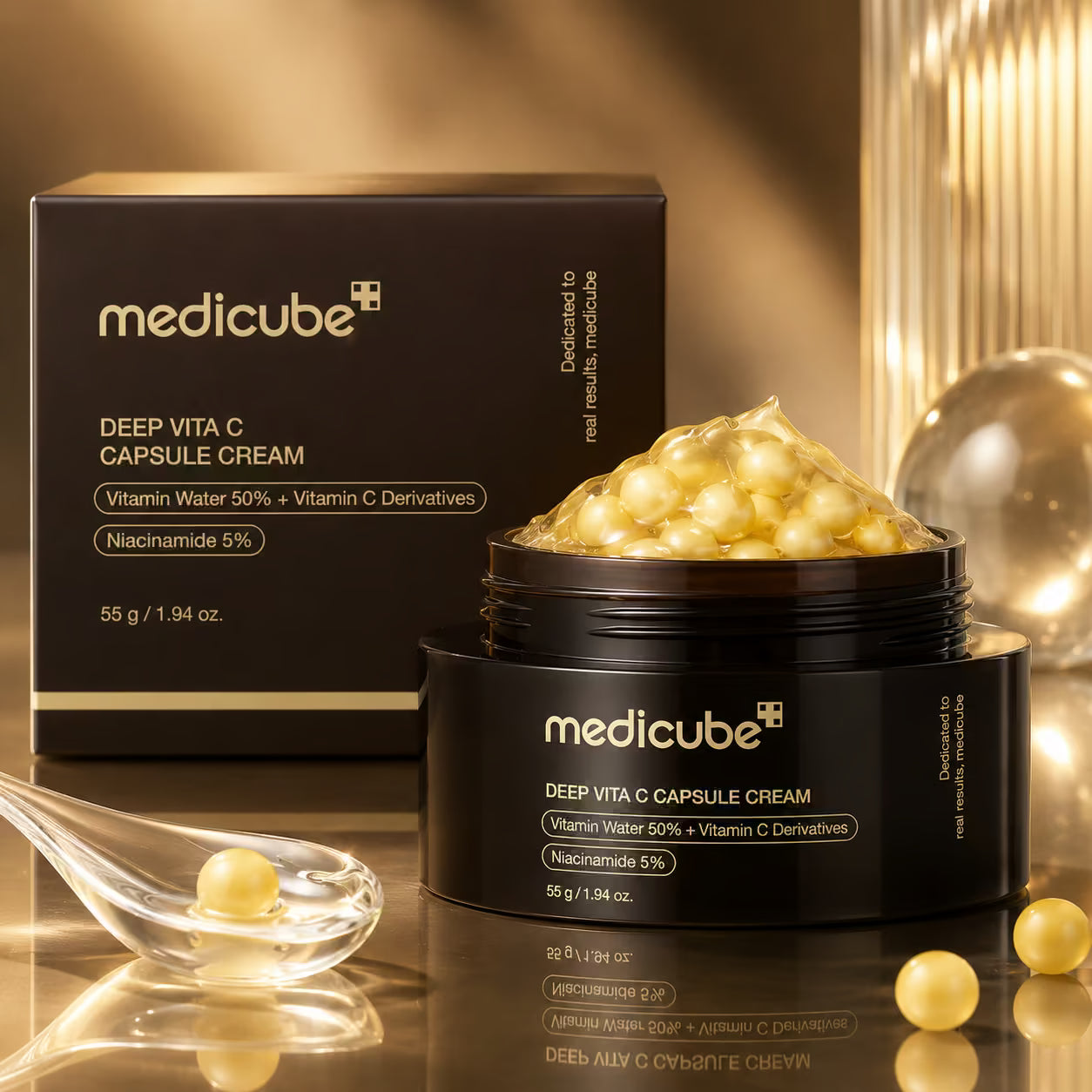 MEDICUBE DEEP VITA C CAPSULE CREAM - Crema Con Capsule 55g