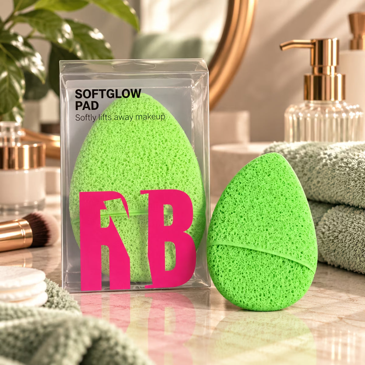 RYBELLA SOFTGLOW PAD - Spugna Struccante Riutilizzabile