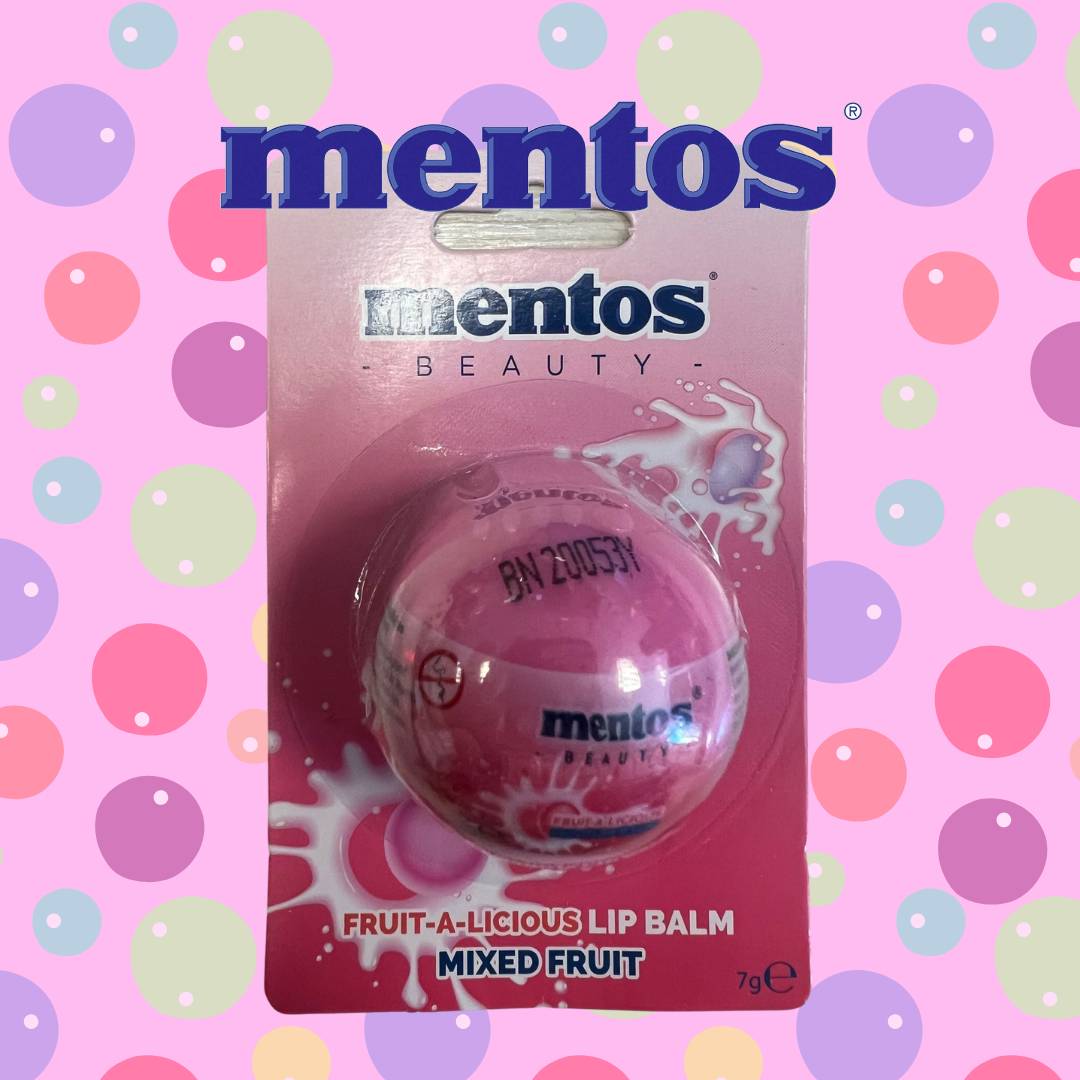 MENTOS BEAUTY MIXED FRUIT - Nuovo balsamo labbra frutti misti