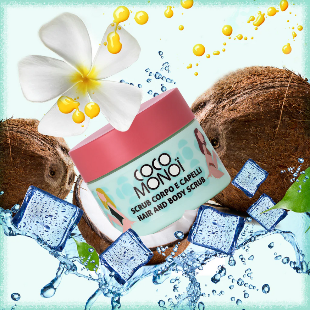 COCO MONOÏ 2in1 Scrub Corpo & Capelli - Esfoliante, Volumizzante & Illuminante 250ml