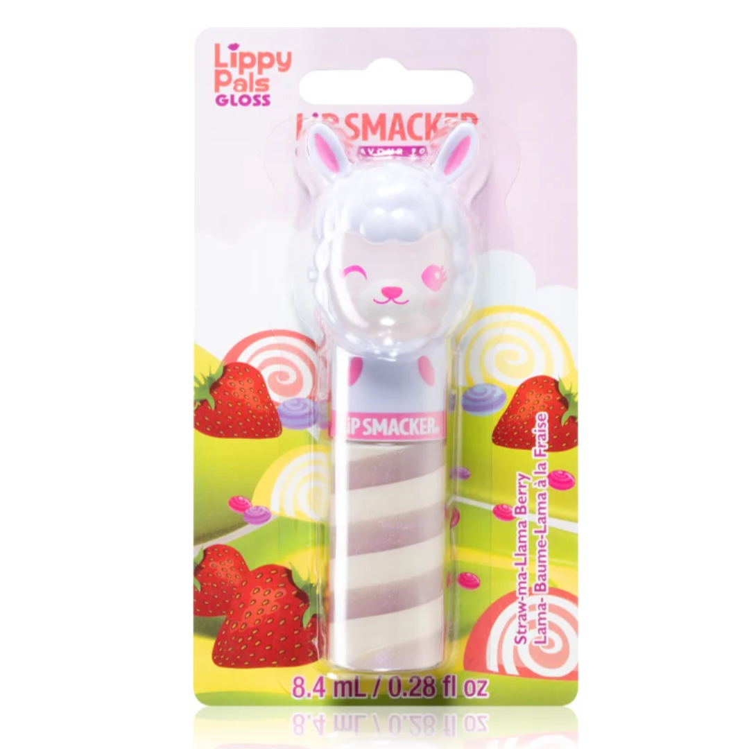 LIP SMACKER - Balsamo Labbra Lippy Pals Gloss Straw-ma-Llama berry