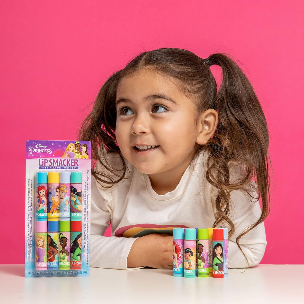 LIP SMACKER - Balsamo Labbra kit 8pezzi Principesse