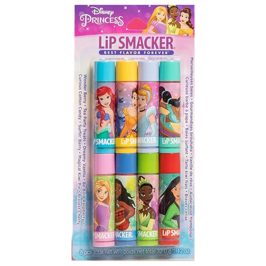 LIP SMACKER - Balsamo Labbra kit 8pezzi Principesse