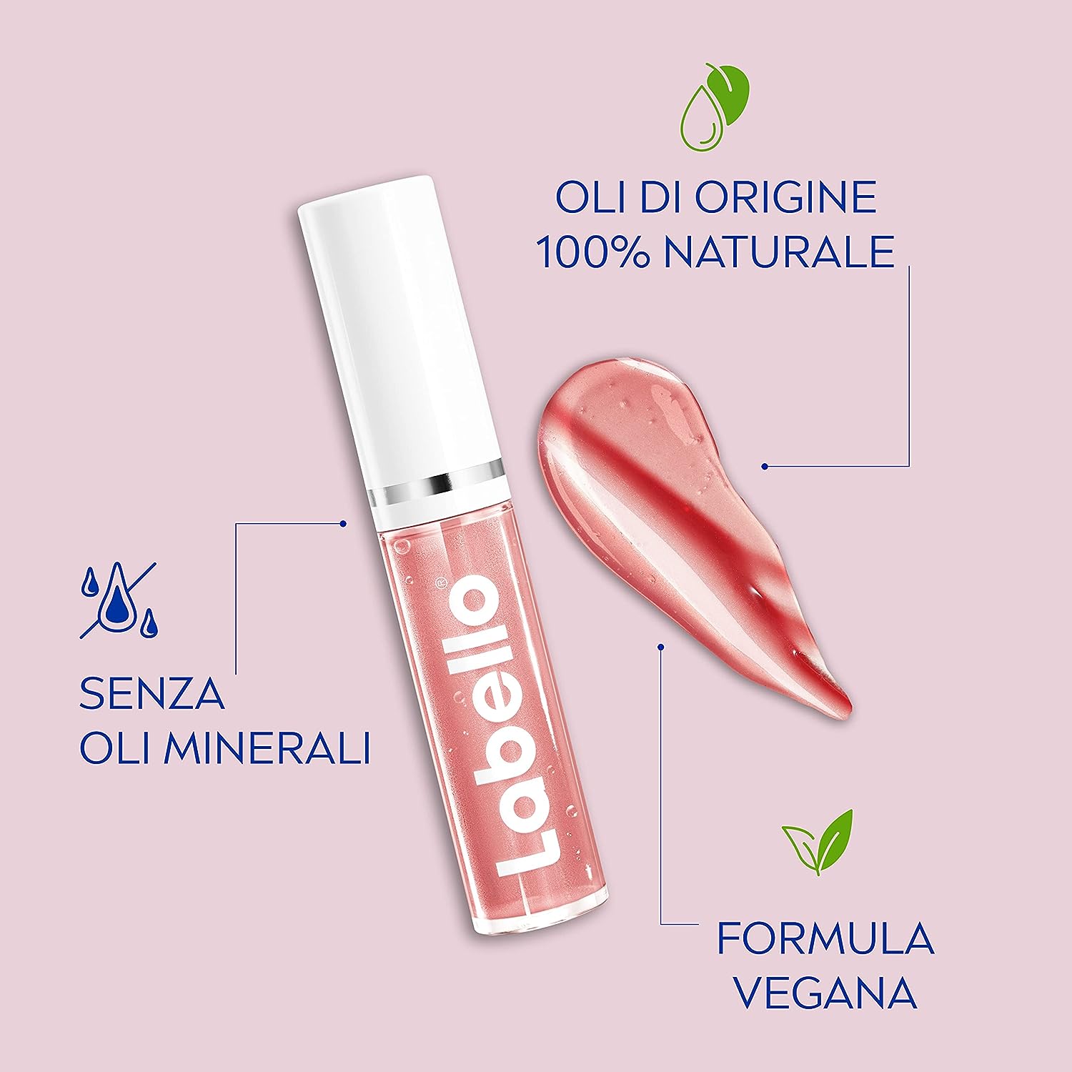 LIP OIL DRESS NUDE - Balsamo labbra effetto Glossy
