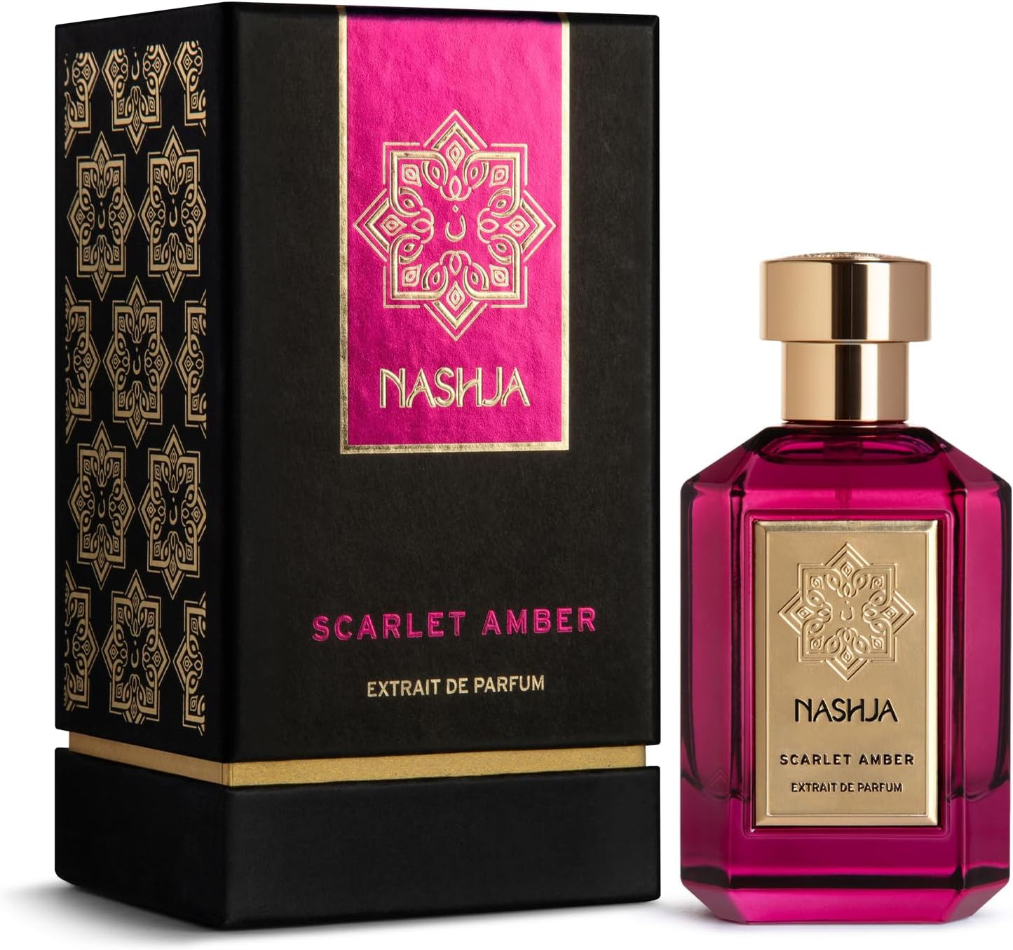 NASHJA SCARLET AMBER – Extrait de Parfum Unisex 100ml
