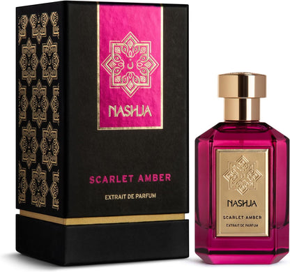 NASHJA SCARLET AMBER – Extrait de Parfum Unisex 100ml
