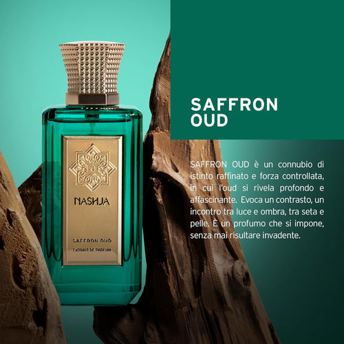NASHJA SAFFRON OUD – Extrait de Parfum Uomo 100ml