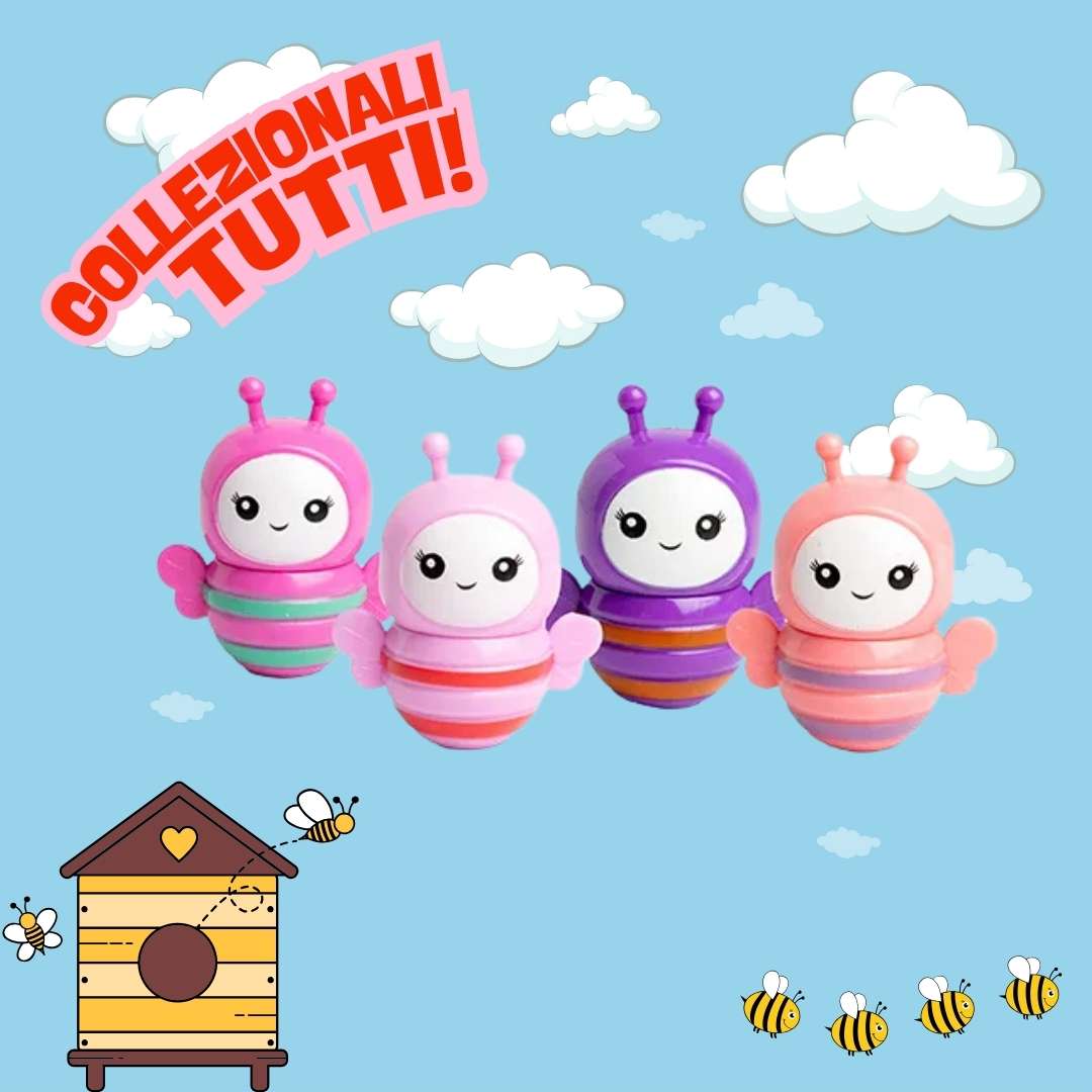 BEE HAPPY LIP BALM - Balsamo Labbra Ape