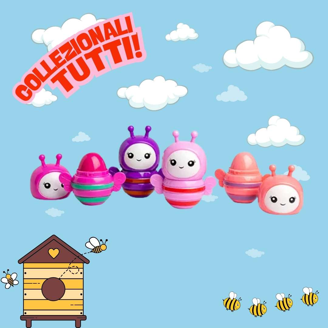 BEE HAPPY LIP BALM - Balsamo Labbra Ape