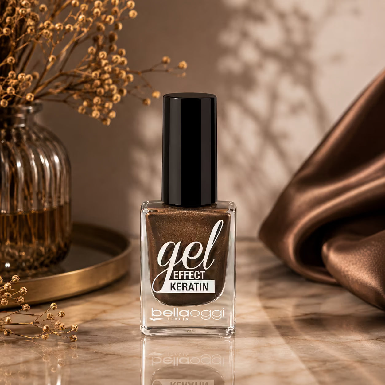 BELLAOGGI GEL EFFECT KERATIN - Smalti Unghie Effetto Gel 10 ml