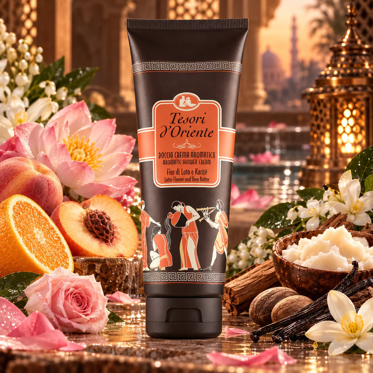 TESORI D'ORIENTE DOCCIA CREMA AROMATICA FIOR DI LOTO E KARITÉ 250ml