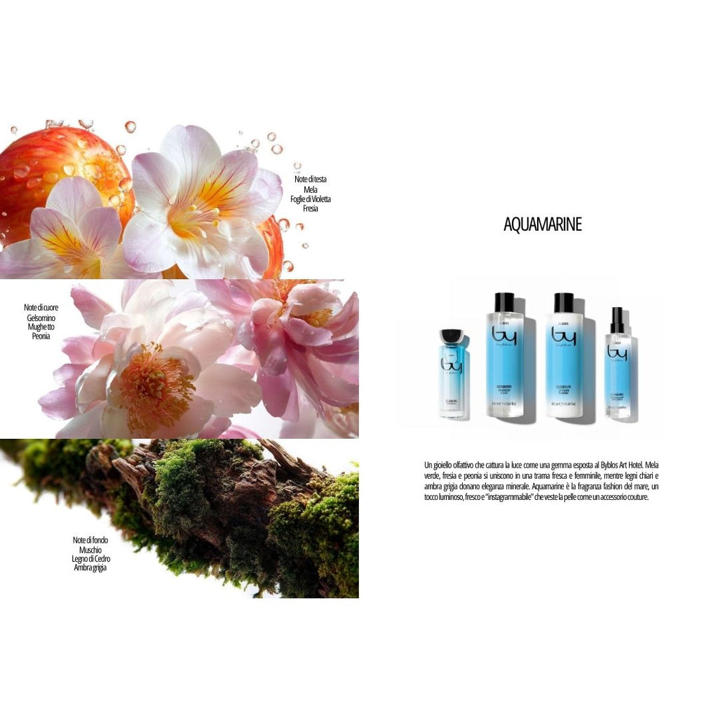 BY BYBLOS ELEMENTS AQUAMARINE – Bagno Doccia Delicato Profumato 400ml