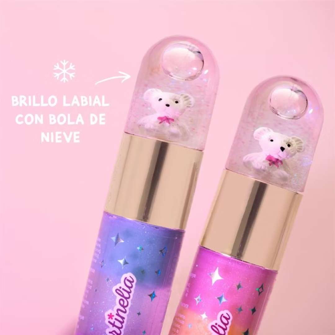 SNOWBALL BEAR LIP GLOSS - Lucidalabbra effetto glitter