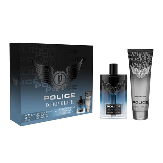COFANETTO POLICE DEEP BLUE MAN - Edt e after shave balm