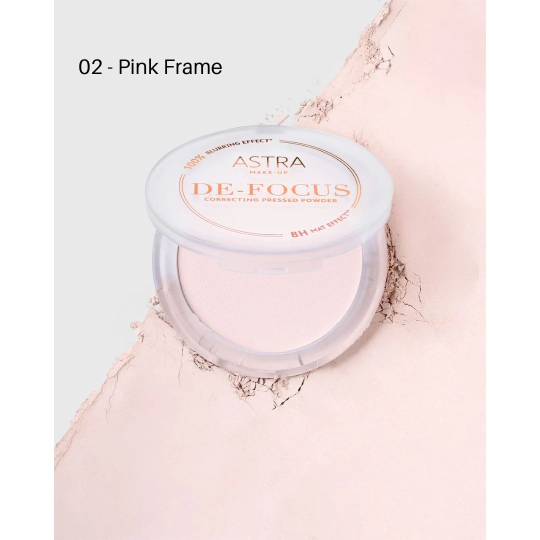 ASTRA MAKE UP DE-FOCUS - Cipria Compatta Levigante/Correttiva