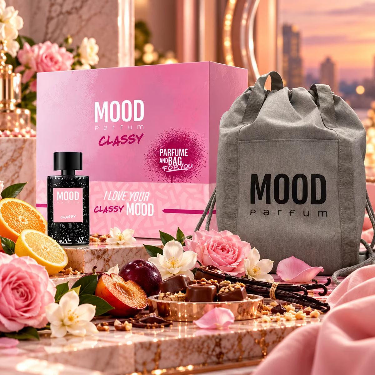 MOOD CLASSY COFANETTO - Eau de Parfum 100 ml + Zainetto Sportivo