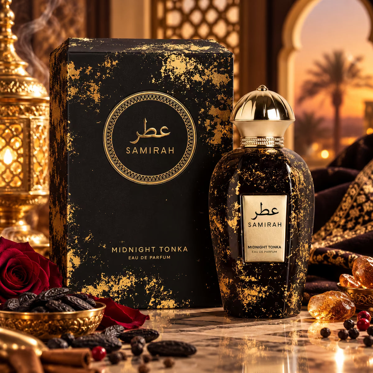SAMIRAH MIDNIGHT TONKA - Eau de Parfum Unisex 100 ml