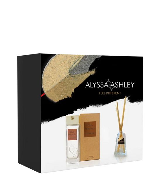 ALYSSA ASHLEY - Oud Patchouli | Set EDP 50ml +  Profumatore Ambiente 50ml