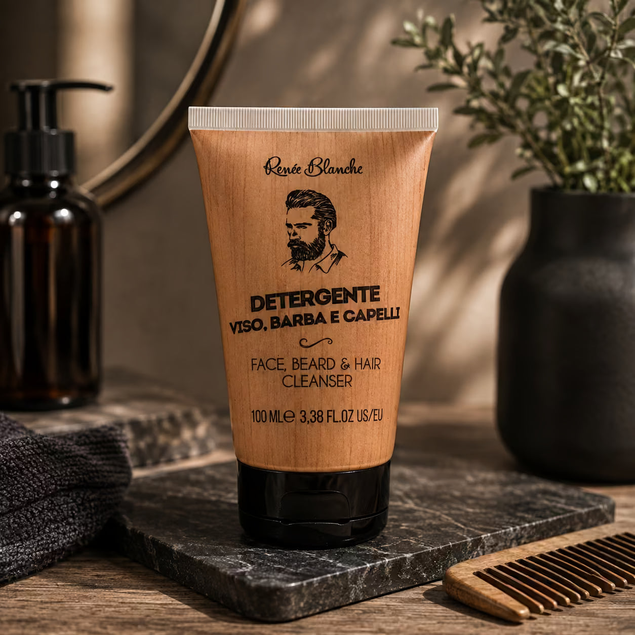 RENEE' BLANCHE DETERGENTE VISO BARBA E CAPELLI 100ml