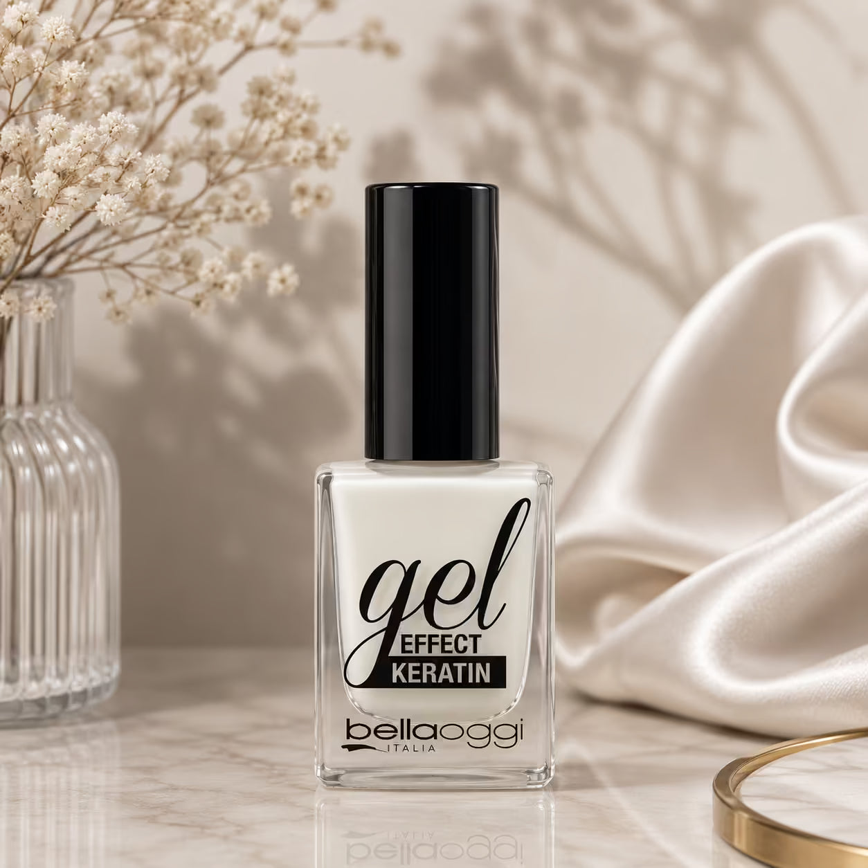 BELLAOGGI GEL EFFECT KERATIN - Smalti Unghie Effetto Gel 10 ml