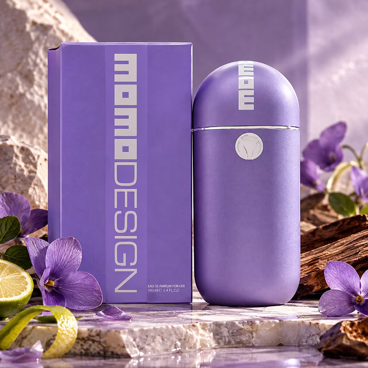 MOMODESIGN VIOLET - Eau de Parfum Donna 100 ml