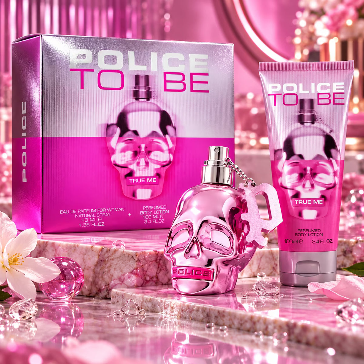 POLICE TO BE TRUE ME COFANETTO - Eau de Parfum 40 ml + Body Lotion 100 ml