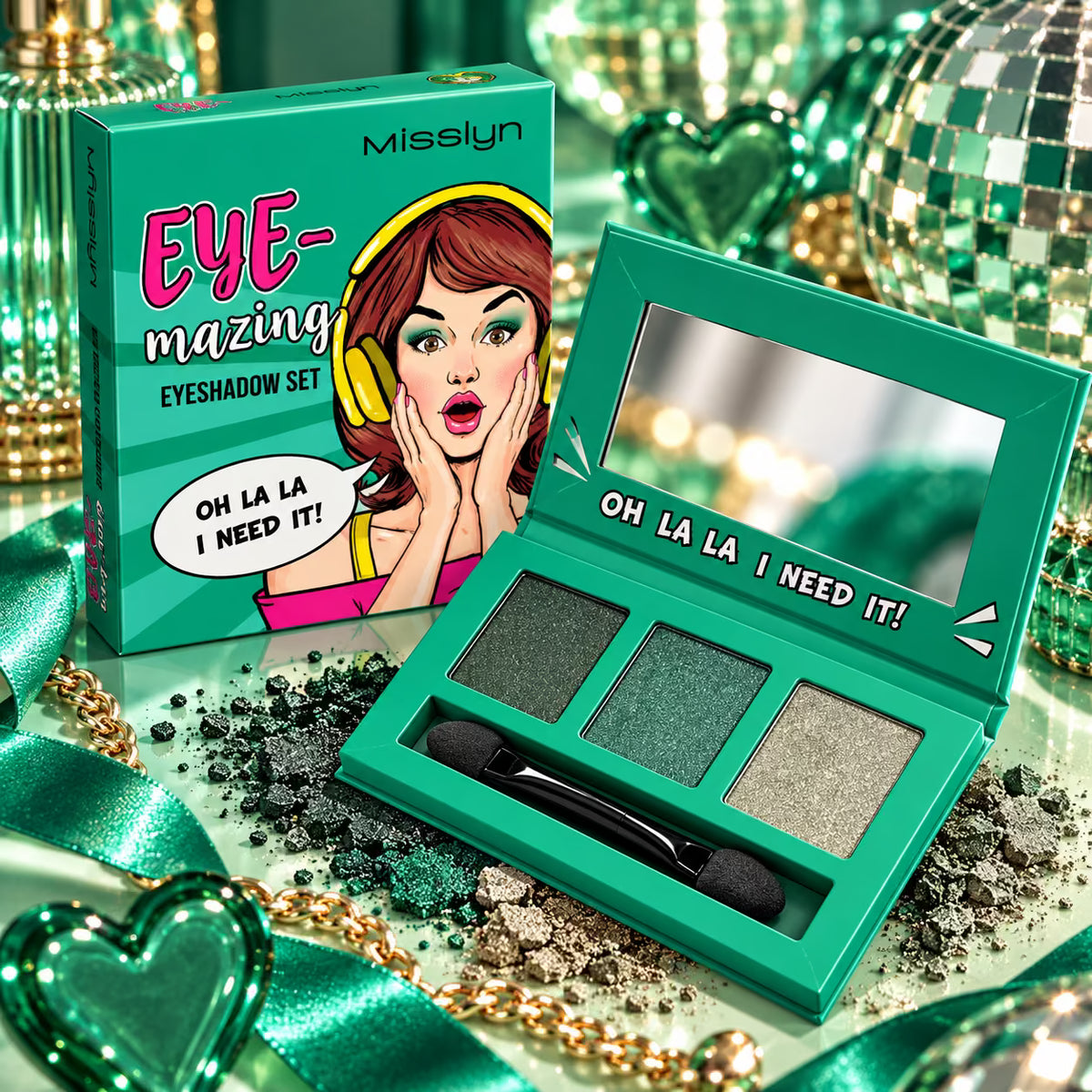 MISSLYN EYE-MAZING EYESHADOW SET 3x0.7g