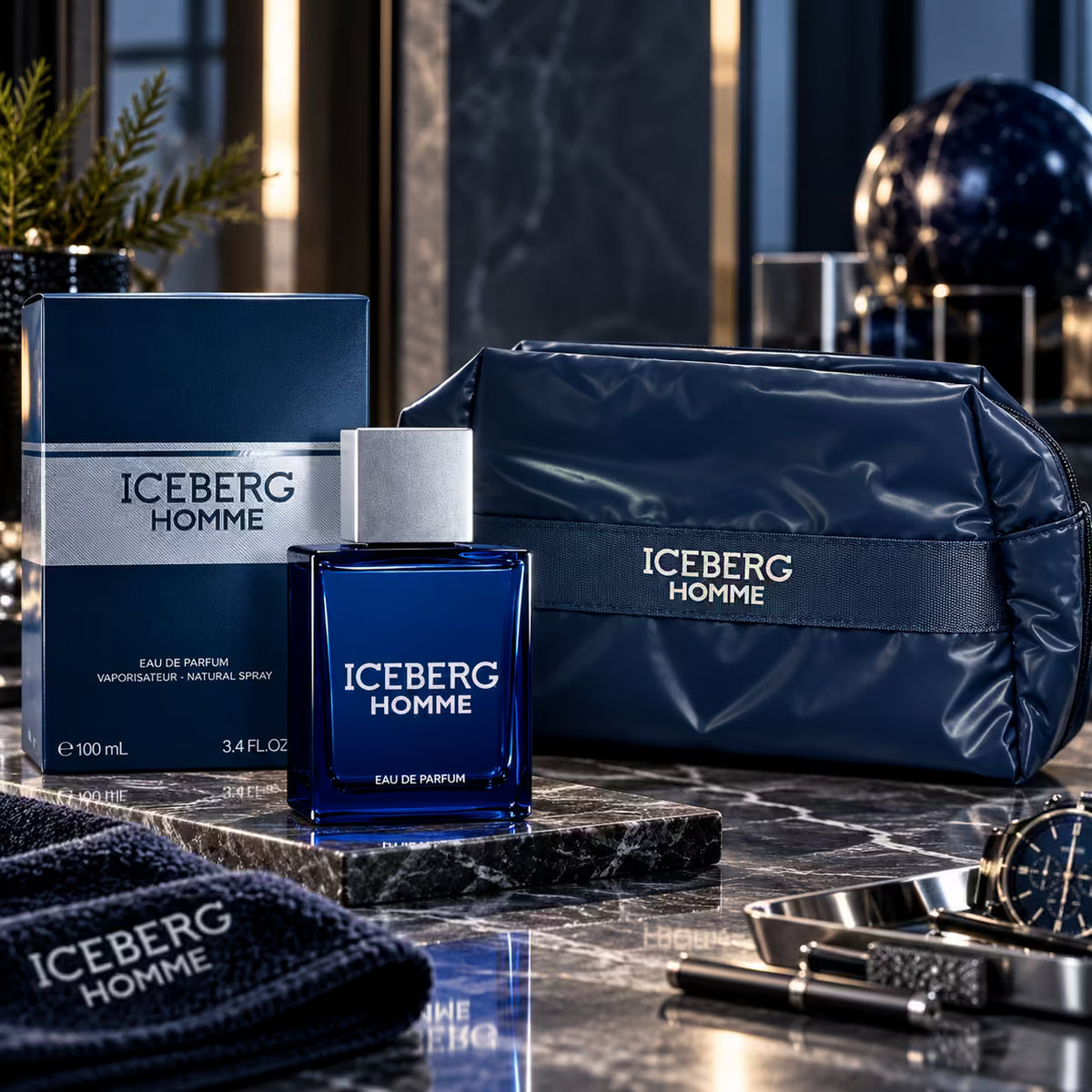 ICEBERG HOMME + POCHETTE ICEBERG - Eau de Parfum 100 ml