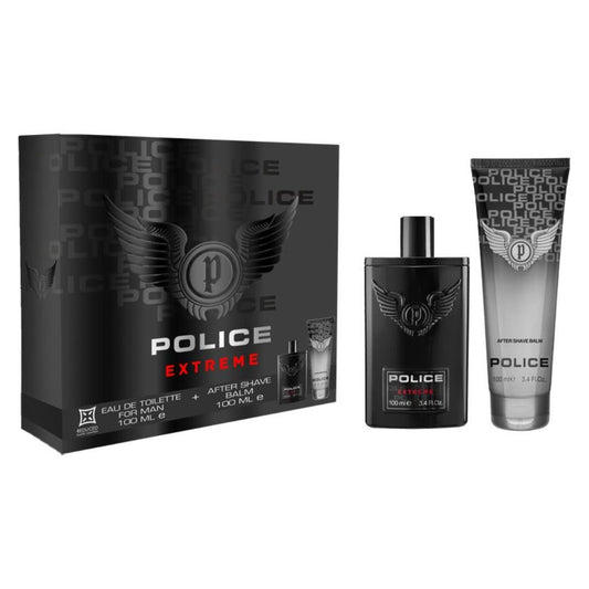 COFANETTO POLICE EXTREME MAN - Edt e after shave balm