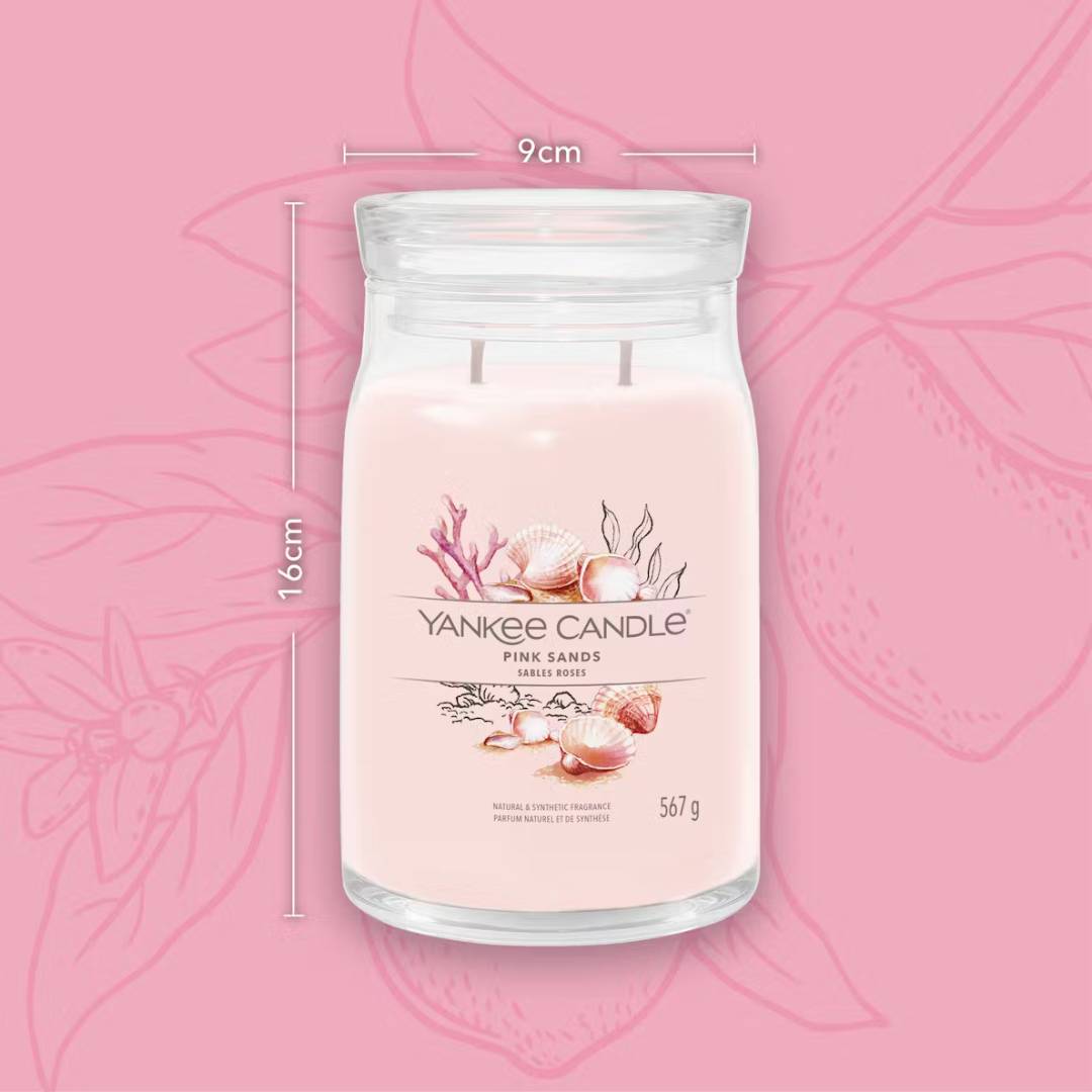 YANKEE CANDLE | Collezione Signature - PINK SANDS