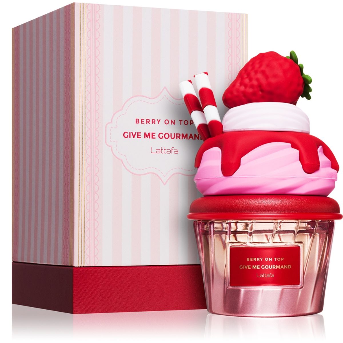 LATTAFA GIVE ME GOURMAND BERRY ON TOP – Eau de Parfum 75ml