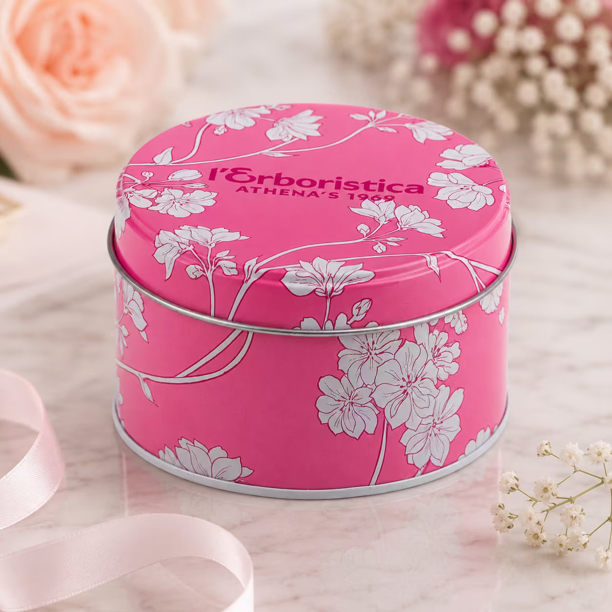 L'ERBORISTICA TALCO PROFUMATO ALLA ROSA 100g
