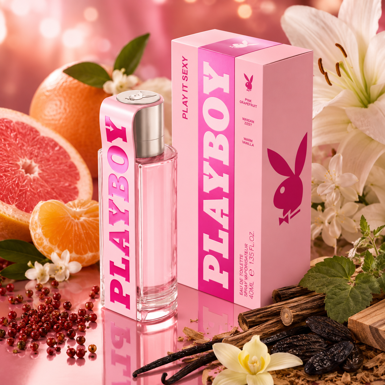 Playboy - EDT 40ML Profumo donna PLAY IT SEXY+OMAGGIO