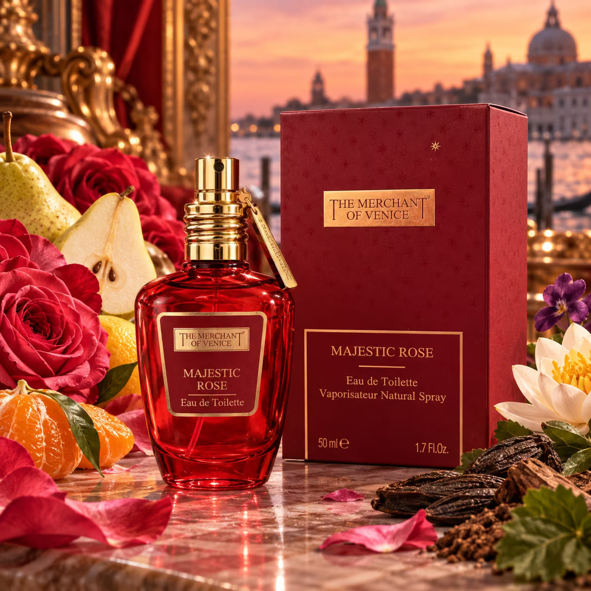 Campioni THE MERCHANT OF VENICE MAJESTIC ROSE - Eau De Toilette 50ml