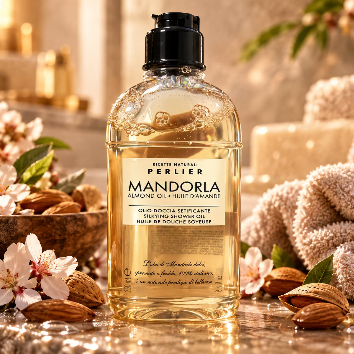 PERLIER MANDORLA OLIO DOCCIA SETIFICANTE 250ml