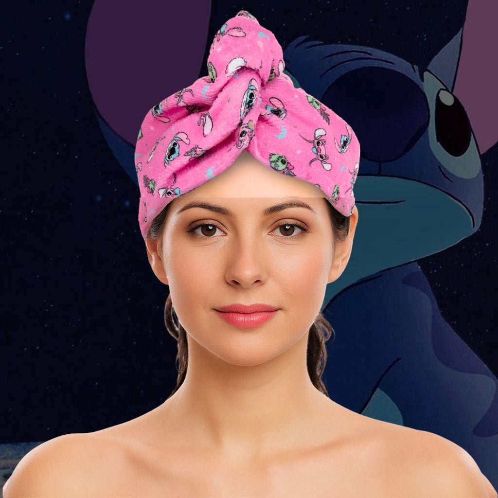 DISNEY STITCH BATH - Turbanetto per Capelli