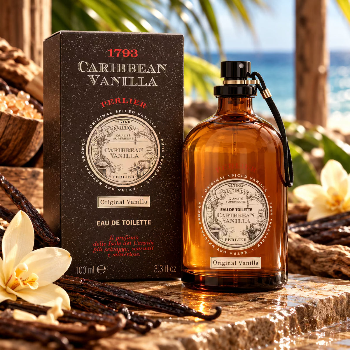 PERLIER 1793 CARRIBEAN VANILLA EAU DE TOILETTE 100ml