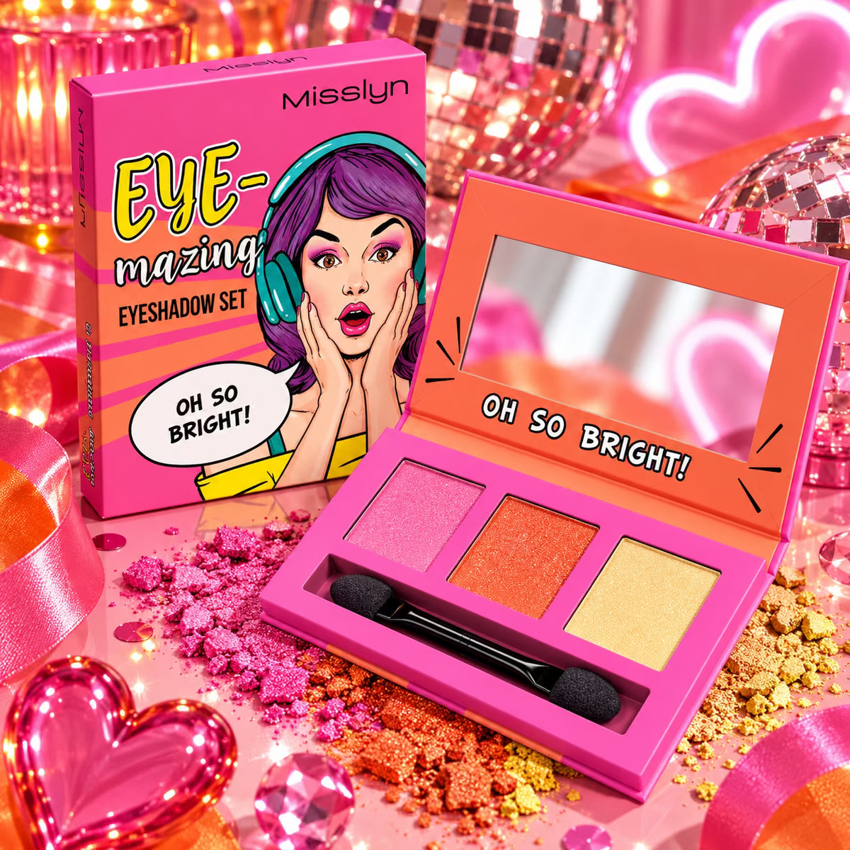 MISSLYN EYE-MAZING EYESHADOW SET 3x0.7g