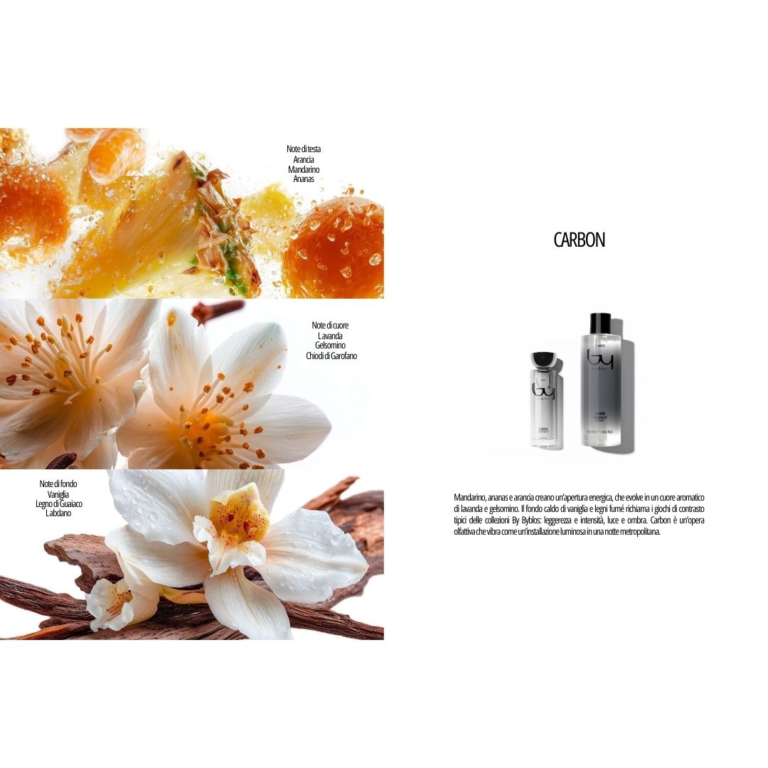 BY BYBLOS ELEMENTS CARBON – Bagno Doccia Delicato Profumato 400ml