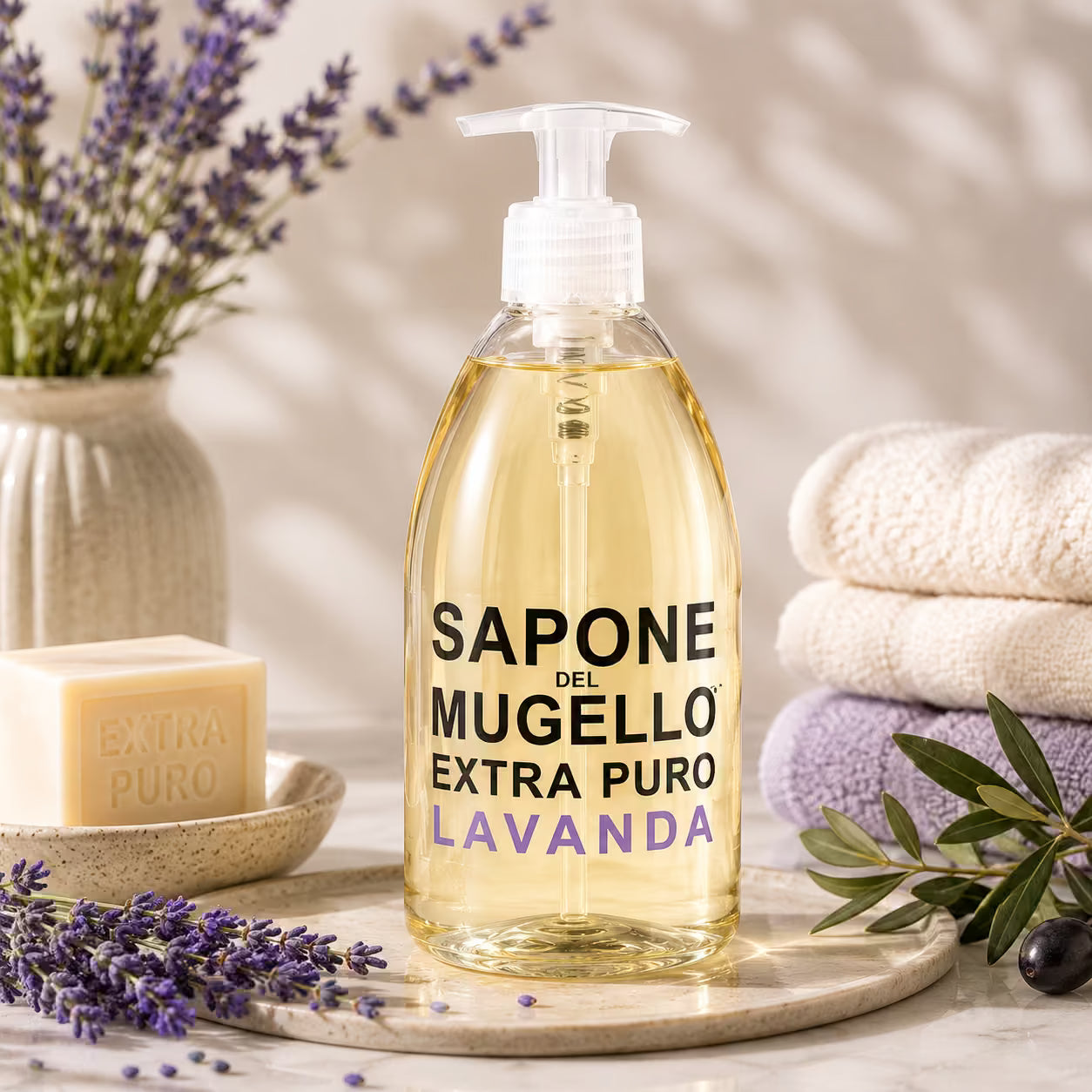 SAPONE DEL MUGELLO EXTRA PURO SAPONE LIQUIDO LAVANDA 500/1000ml