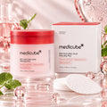 MEDICUBE RED SUCCINIC ACID PEELING PAD - Dischetti Esfolianti Purificanti 155g